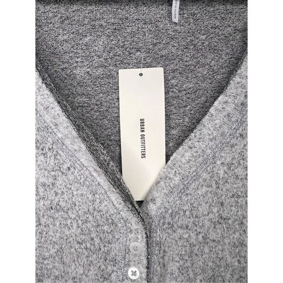 Urban Outfitters Out from Under Women’s Small Cardigan Sweater Gray Rayon NEW - Picture 3 of 7